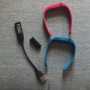 FitBit Flex, charger and bands